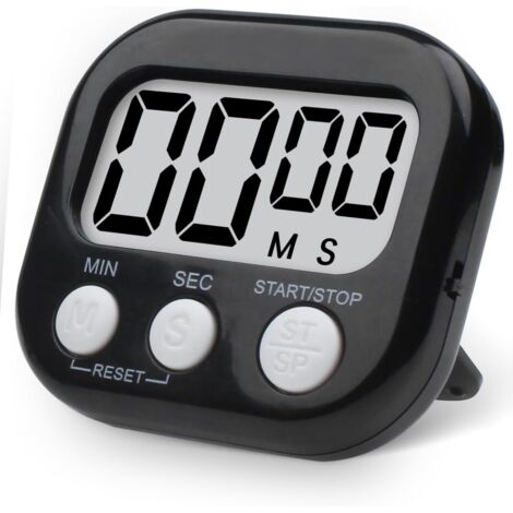 Timer da cucina, timer digitale con visione, orologio