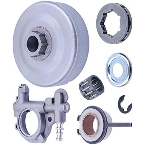 Kit Pignone E Cuscinetto Passo 1/4" 8 Denti Per Motosega Cinese 25cc 2500