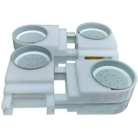 GLSMKR Fumatore Per Alveare In Acciaio Inox - Kit Da Apicoltore Con 3 Pezzi Di Carburante (Artemisia) - Taglia Unica - 4
