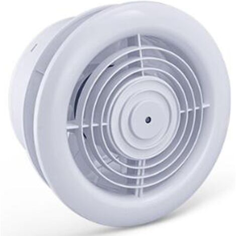Ventilatore Estrattore Da Bagno E Cucina Extra EE125HT &ndash; Diametro 125mm Con Timer, Bianco