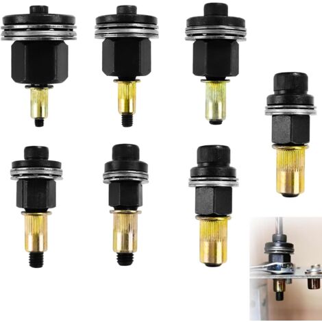 ECD Germany Set Di Pinze Rivettatrice Professionali M5 M6 M8 M10 M12 Con Custodia Blu Ki Dadi