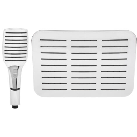 Soffione Doccia LED Con Cambio Colore A Temperatura - G1/2, Alta Pressione, Multiangolo, Per Bagno - 6