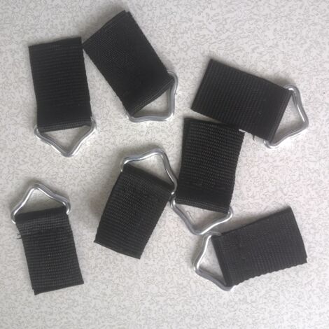 24 Pezzi Fibbie Per Trampolino Triangolari - Anelli A V Triangolari Fibbia Per Cinghie Accessori Per Trampolino 86139180