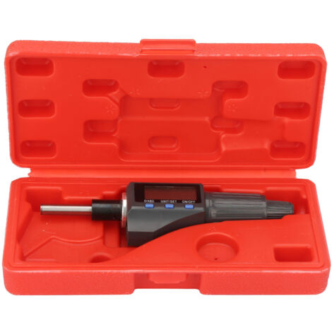 Micrometro, 0-25mm 0.001mm Vite Micrometrica Digitale Esterna - Foto 8