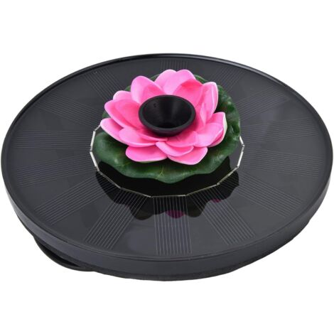 Rain Bird 3500 Fontana Galleggiante Solare Per Laghetto O Giardino - Pompa Acqua Per Uccelli, Bagno Esterno, Colore Nero Pompa Acqua Solare Galleggiante - Foto 3