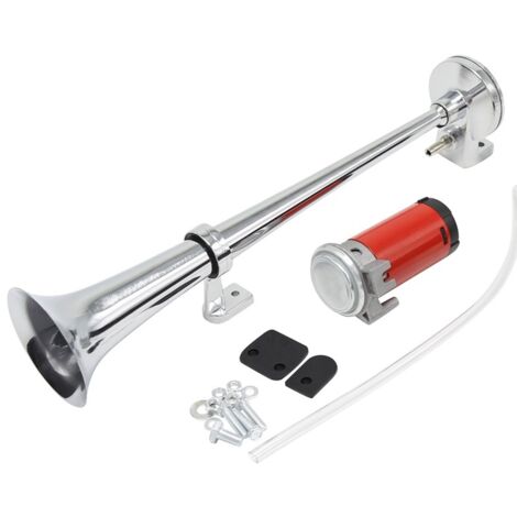 Clacson Auto Elettrico 150dB 12V - Tromba D'Aria Rossa Per Auto, Moto, Barche, Suono Potente Come Un Toro - Foto 12