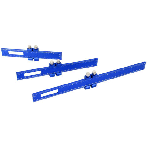 Righello tascabile di precisione per lavorazione del legno da 3 pezzi ...