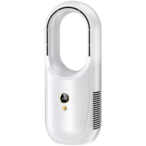 MINI VENTILATORE SENZA PALE PORTATILE RICARICABILE USB UFFICIO CASA AUTO