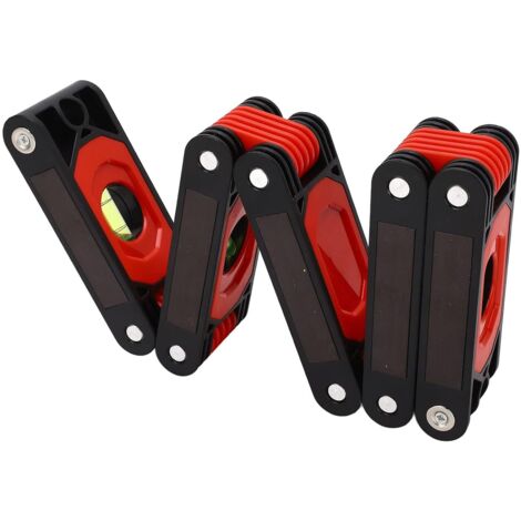 Righello Angolo Regolabile Goniometro In Acciaio Carbonio Fdit - Righello Angolare 100x150mm Goniometro 360 Gradi - Foto 8