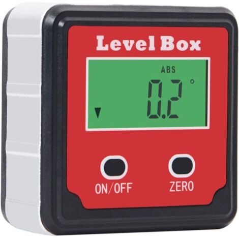 Digitaler Winkelmesser Mit Laser - 4-seitig Magnetisch ±0,1° Genauigkeit