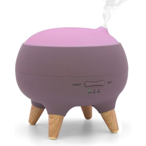 💨 Difusor De Aromaterapia USB Ultrasónico - Aceites Esenciales - Humidificador Eléctrico - Modelo 601 - Apagado Automático Por Falta De Agua