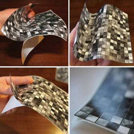 Vinilo Adhesivos Decorativos Para Azulejos - Baldosas De Cemento Adhesivo Proteccion Del Brillo 36 Adhesivos 20x20 Cm 92670541