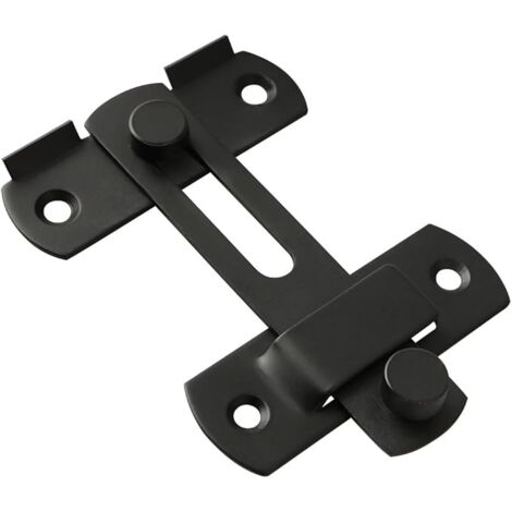 Juego De 3 Cerraduras Negras Para Remolque - Llaves Iguales, Bloqueo Seguro Para Puerta Y Barras