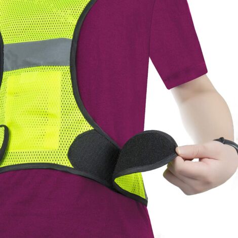 Chaleco Reflectante Ajustable XINTANGXIA - Alta Visibilidad Para Correr, Ciclismo Y Senderismo Nocturno