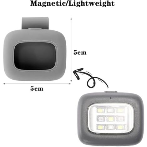 Lampeggiante LED Blu, Luce Di Avvertimento Magnetica Lampeggiante Per Veicoli Con Presa Accendisigari Da 12 80 V 90055021