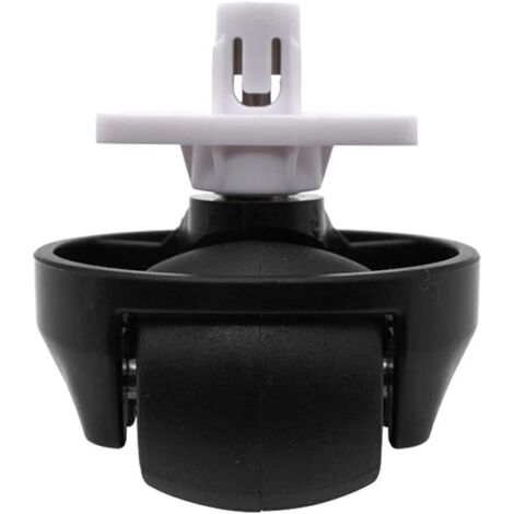 Ruota Anteriore Silenziosa Per Roborock - Ricambio Per S65, S55, S7, S8, G10, G20 E Altri (Nero)