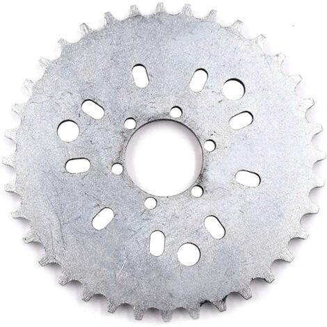 Piñón de rueda de 2 piezas 36T 36 dientes para motocicleta de gasolina motorizada de 50 cc, 60 cc y 80 cc (1/5)