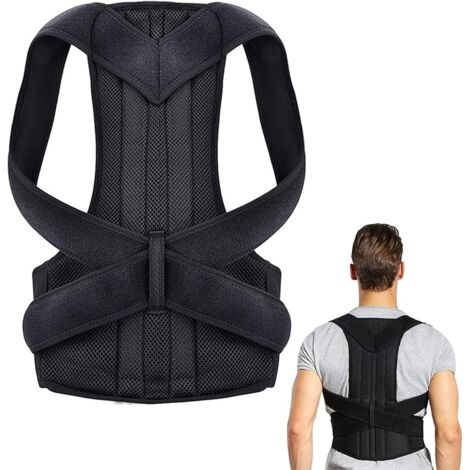Corrector Postura Espalda - Faja Lumbar Mujer y Hombre, Corset Espalda Recta – Corrector Espalda Mujer y Hombre, Tamaño 2XL (1/5)