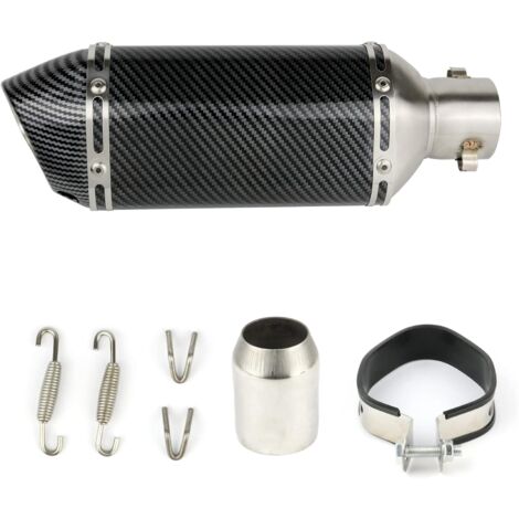 Escape de Motocicleta,38-51mm Silenciador de Tubo Universal, de aluminio con extraíble DB Killer para Yamaha Suzuki Moto ATV Universal