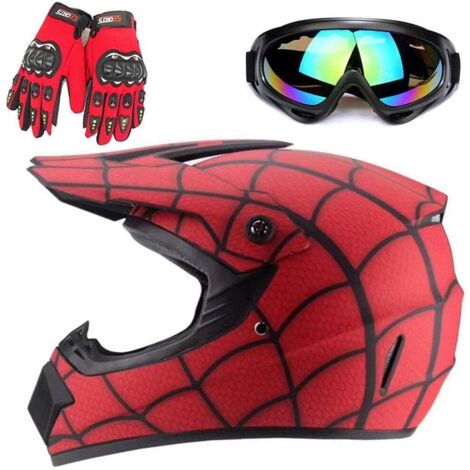 Cascos de motocicleta para jóvenes, cascos de ciclismo para niños, cascos de esquí y patinete de montaña para niños y niñas, certificación DOT/ECE, aptos para todas las estaciones, 23, S