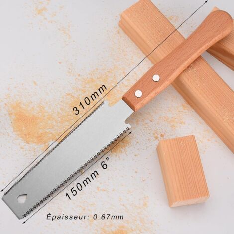 Tyzacktools - Sierra Perforadora Japonesa Pequeña Dozuki, 150 Mm