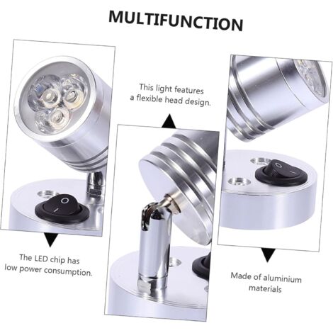 Lámpara LED 12V Autocaravana Tira De Luz Tubo Coche Furgoneta Barra De