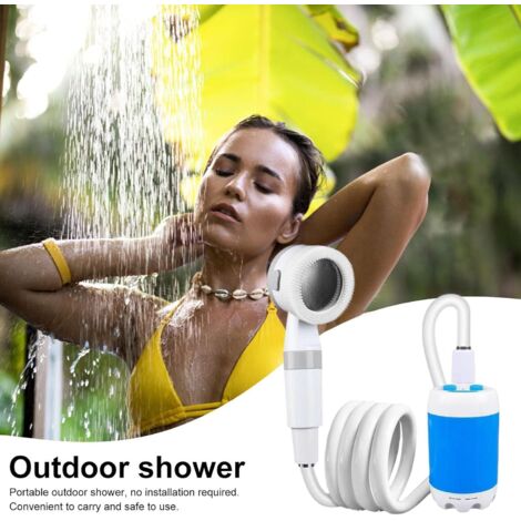 Ducha De Camping Portátil, Ducha Eléctrica Para Exteriores, Bomba