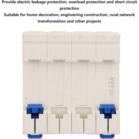 18 MILLIMETRI RCBO 10A 1P + N 6KA Differenziale Corrente Residua Interruttore Automatico Con Sopra La Corrente
