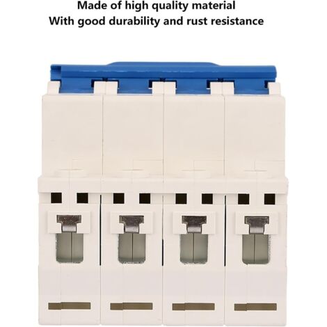 DZ47LE-63 1P + N 2P 3P 3P + N 4P RCBO 63A Guida DIN Interruttore di Protezione Corrente residua Mini Interruttore differenziale for Uso Domestico(Size:2P,Color:63A