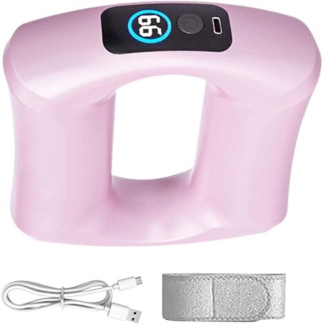 Anillo de masaje corporal eléctrico, masajeador de cintura portátil, herramienta de masaje de fascia, anillo masajeador de percusión, dispositivo para quemar grasa abdominal (1/5)