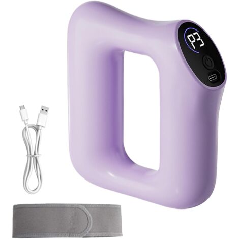 Anillo eléctrico para fascia corporal  Masajeador térmico ergonómico para relajación muscular  Dispositivo ligero de masaje para fascia corporal para deportistas, mujeres y hombres