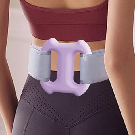 Anillo de fascia, anillo reductor de cintura, masajeador abdominal para quemar grasa, anillo de masaje de silicona multifuncional, rodillo de masaje inalámbrico con cinturón, para todo el cuerpo.
