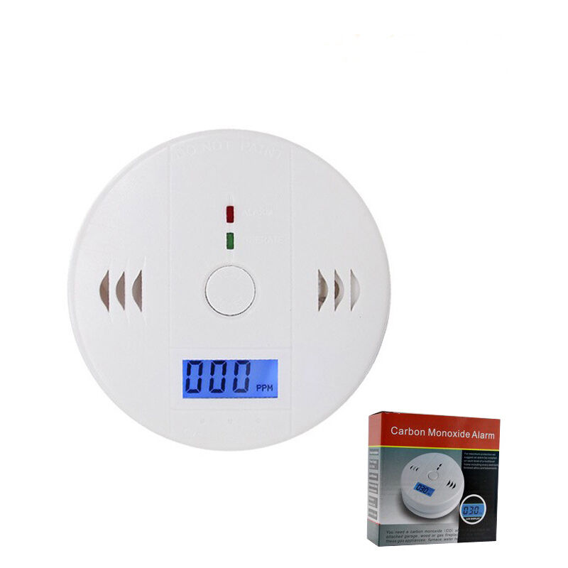 Carbon Onoxide Detector Alar With Digital LCD Display, CO Detector