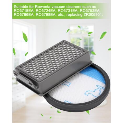 Filtri HEPA E Spugne Per Aspirapolvere Rowenta Powerline - Compatibili Con RH8133, RH8147, RH8155 E Altri - Foto 7