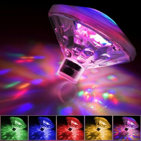Corlorful LED Floating Swimming Pool Lights for Bathtub Hot Tub Disco ...