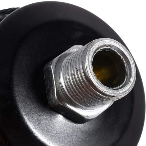 Pcs Metal Air Compressor Filter, 1/2" 20MM Air Compressor Silencer, Air Compressor Filter Silencer, Air Compressor Intake Filter, for Oil-Free Air Compressor