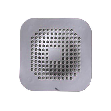 Grey Shower Hair Catcher Sink Filter Bathtub Silicone Shower-Bathroom Rubber Stopper (Grey) (1/5)