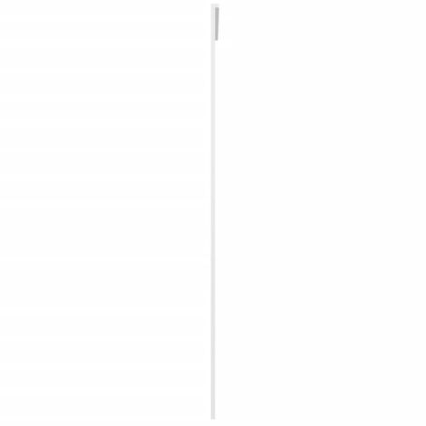 Sliding Door，kitchen door ESG Glass and Aluminium 90x205 cm White VSVS27662