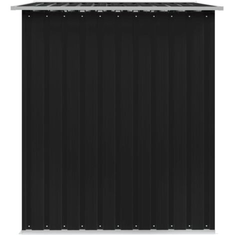 Garden Storage Shed，Garden shed，Tool shed Anthracite Steel 257x205x178 cm CFW26646