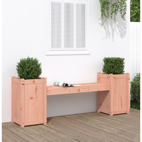 Planter，Plant pot，Flower box Bench 180x36x63 cm Solid Wood Douglas VSVS423336