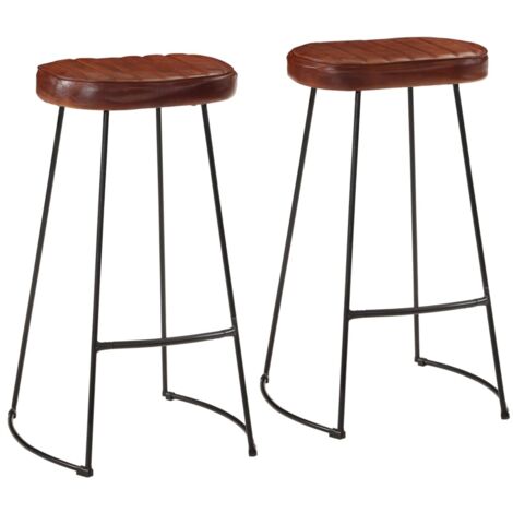 3 Piece Bar Set，Bistro Set Solid Rough Wood Mango and Metal VSVS496986