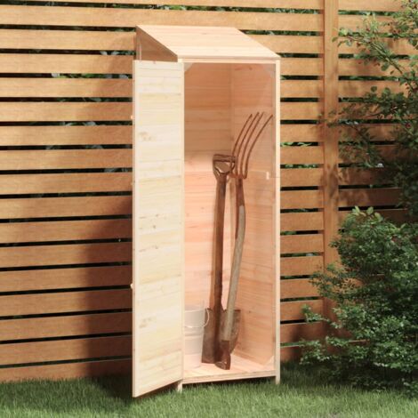 Garden Shed，Storage Shed 55x52x174.5 cm Solid Wood Fir VSVS1116277
