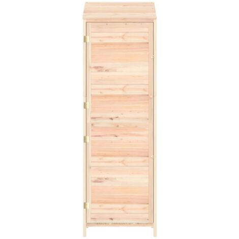 Garden Shed，Storage Shed 55x52x174.5 cm Solid Wood Fir VSVS1116277