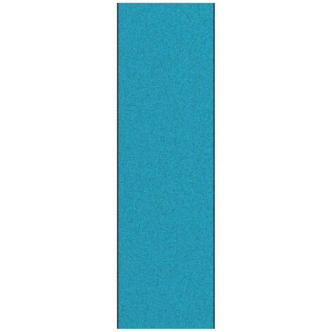Doormat Other Cyan and Black 120 x 400 cm Polyamide and PVC CFW310039