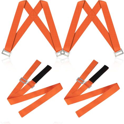 Umzugsgurte Für 1 Person - Hebegurte Bis 272kg Für Möbel & Geräte