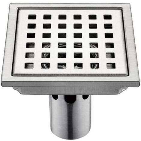 Edelstahl Bodenablauf Anti-Blocking - 10,2cm Für Balkon & Dach