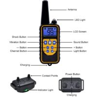 Anti-Bell Halsband Für Hunde - Schallwellen-Technologie Schmerzfrei