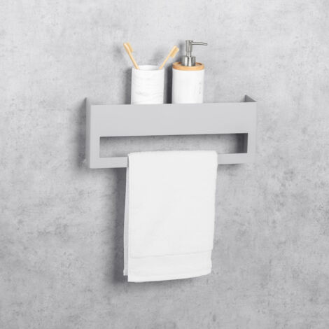 Arredamento Rustico Casa Scaletta Porta Asciugamani In Legno - Decorazione Pratica Per Bagno E Casa Scaletta Asciugamani - 11
