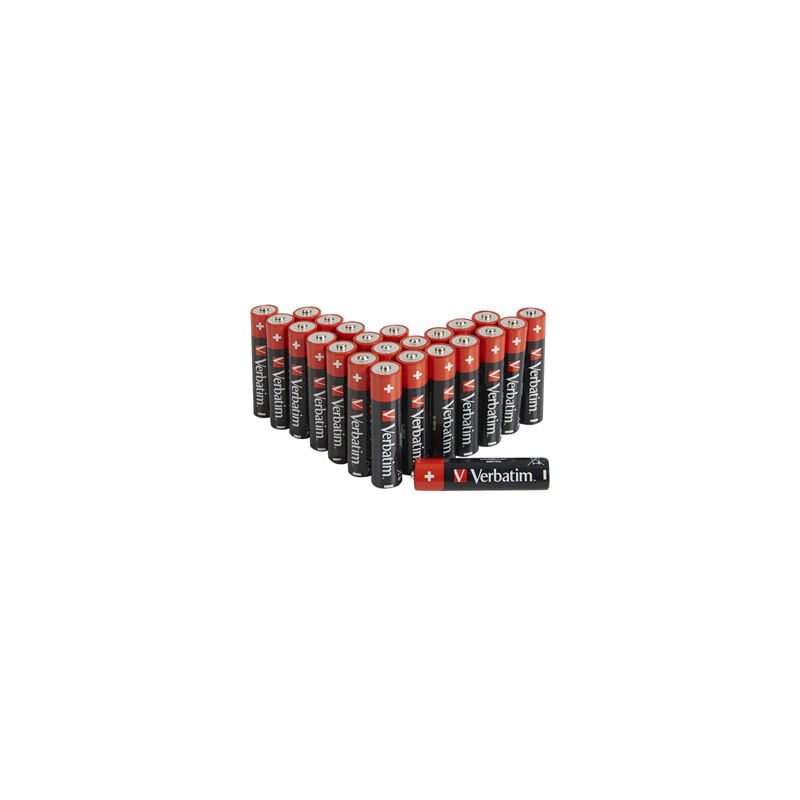 Piles alcalines AA LR06 (Pack de 24)