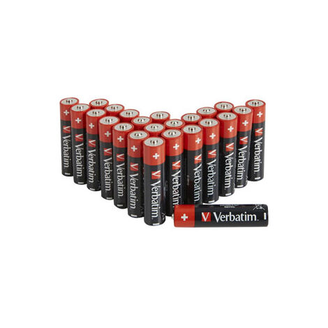 Piles alcalines AA LR06 (Pack de 24)
